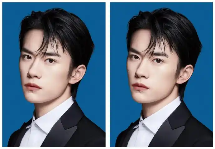 易总裁  の  证件照7415  总裁今天这边拍完后面可能还有文件需要