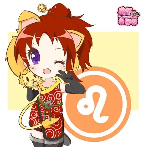 的简笔画古装在这需要十二星座的q版人物动漫图……性别都是女滴,12个