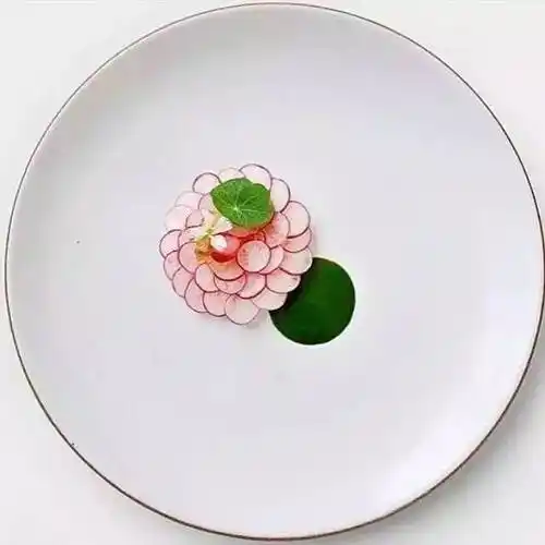 几款精致典雅的摆盘!