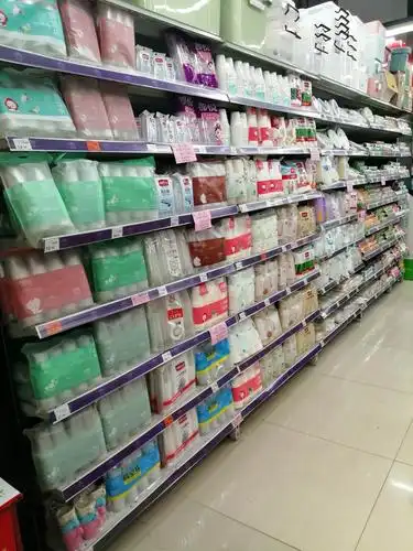 崇阳店家庭用品一次性用品陈列