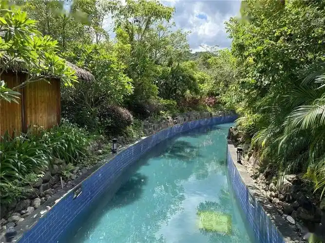 【实拍亲测】599元入住水底山温泉庄园,冲浪 温泉 108米无边泳池随意