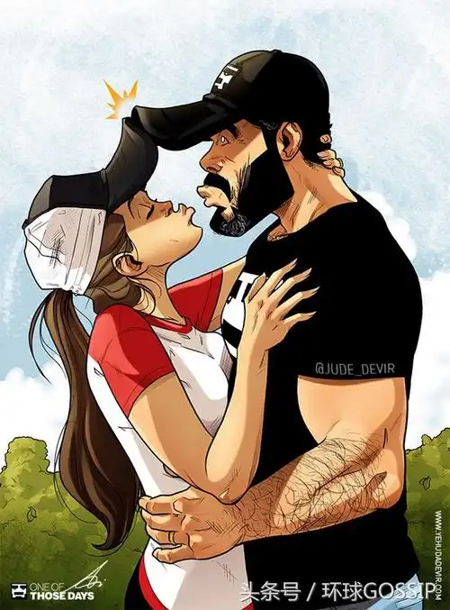 和老婆每天甜蜜日常画成漫画,这恩爱秀的让人看不够)