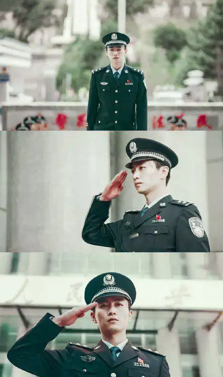 第二季度刚完结的《一场遇见爱情的旅行》,陈晓在里面饰演缉毒警察,穿