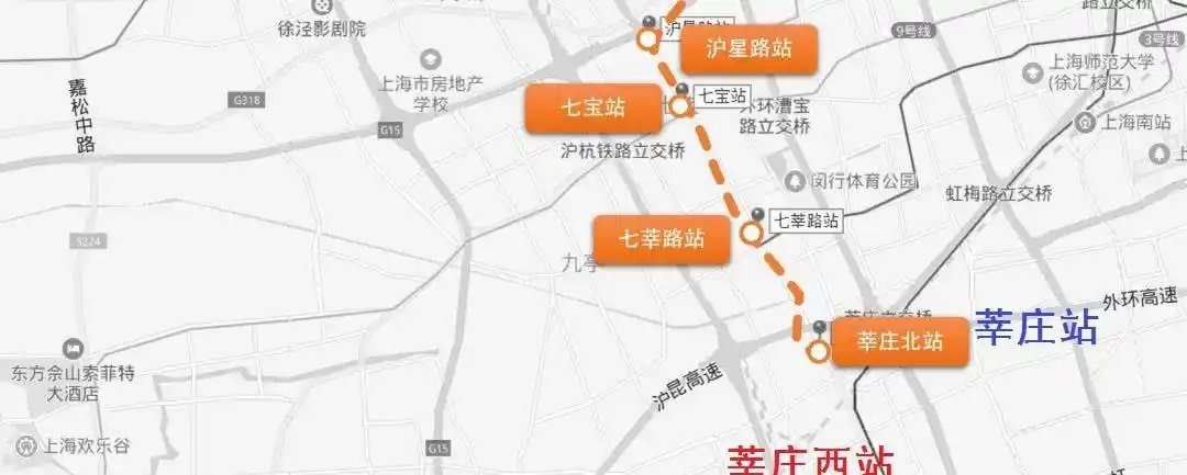 上海专业搬场公司关于上海轨道交通嘉闵线终点站的误区其实不是