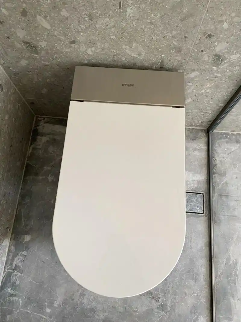 杜拉维特马桶篇 安装好之后使用了一段时间,我觉得图一的很好用啊,冲