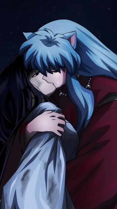 二次元动漫插画情侣各类cp高清壁纸犬夜叉