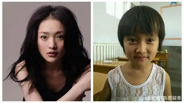 简直就是周迅小时候的照片,不能再像了!
