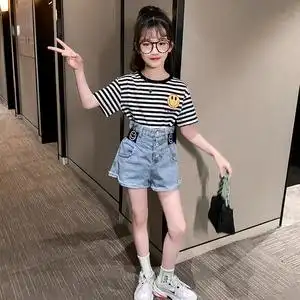 小女生衣服10-12岁套装图片