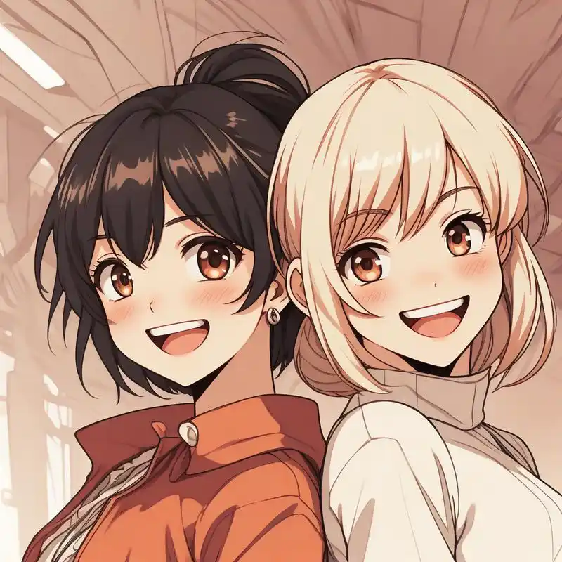 兄妹动漫头像91太有爱啦!