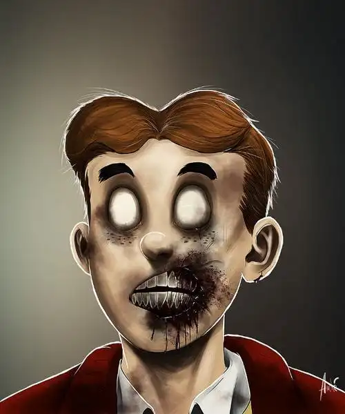 动漫人物丧尸系列