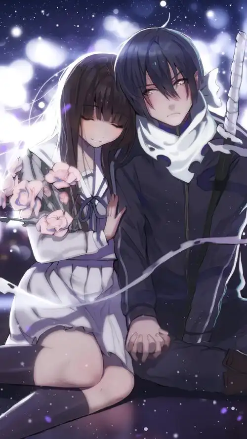 二次元 动漫 插画 情侣 各类cp 壁纸 野良神