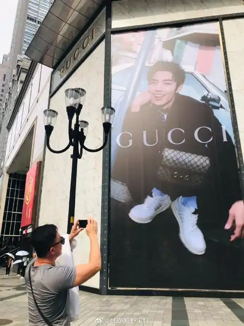 肖战gucci品牌代言人##肖战线下活动##肖战地广