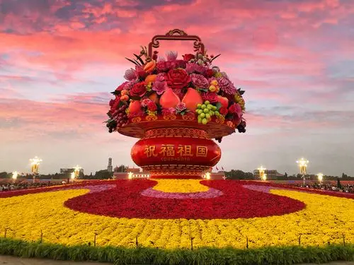 祝福祖国繁荣昌盛手机摄