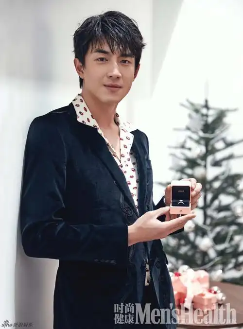 林更新帅气秋装登时尚健康杂志封面图片暖男型男美男男演员林更新