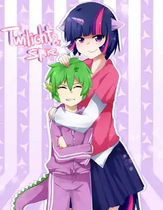 喜欢小马宝莉的孩纸戳进来,各种小马宝莉拟人萌图