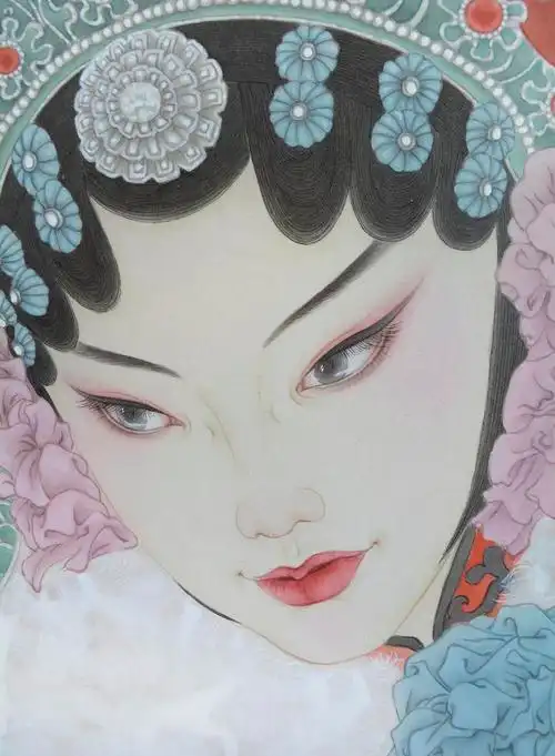 刀马旦|纯艺术|绘画|ruby可可 - 原创作品 - 站酷 (zcool)