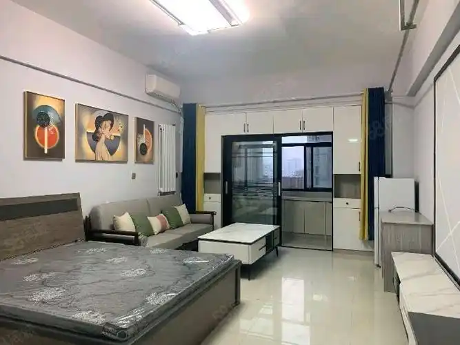 西二路温馨一居室精装修拎包入住