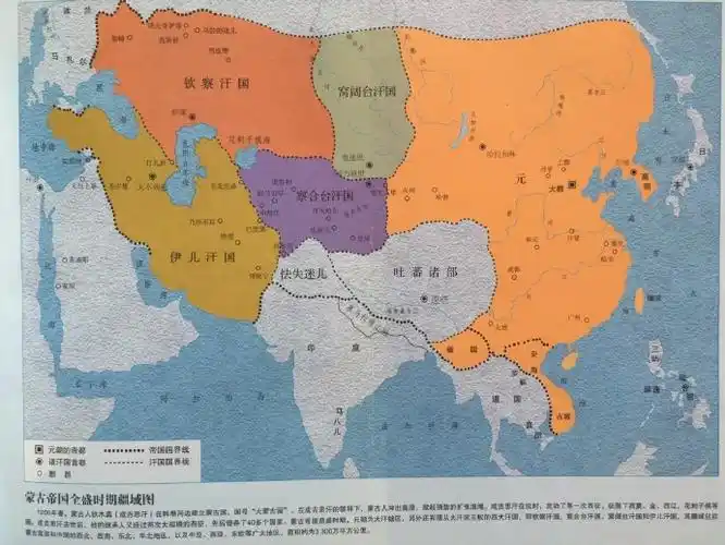 元朝疆域,元朝疆域图,元朝疆域有多大?