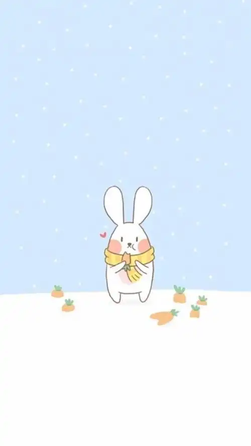 可爱 小清新 手绘 插画 软萌 森系 文艺 情侣 平铺 日韩 素材 壁纸