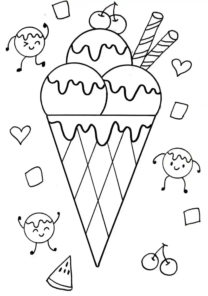 儿童风景画画大全简单漂亮图片 - 抖音