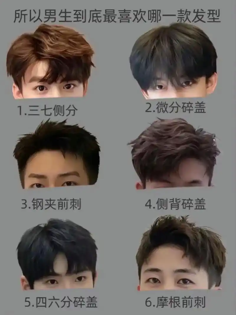 所以有你喜欢的哪一款么#男生烫发发型推荐 #男士发型干净有精 - 抖音