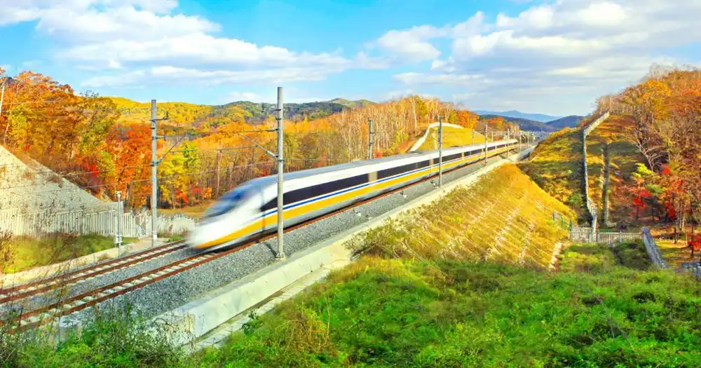 组图这条铁路被称为东北最美高铁沿线风景美不胜收4