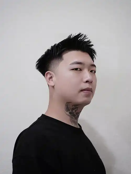 最流行的韩式小平头