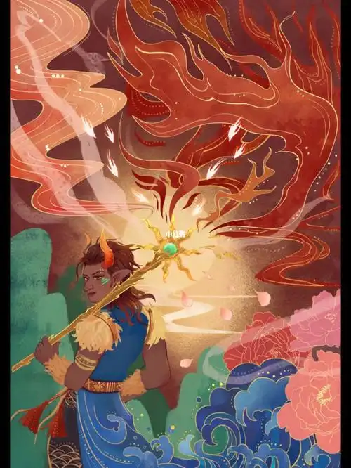 牛拟人,牛年开始画的,现在还没有完成.