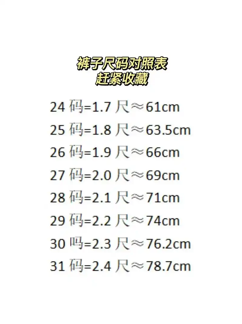 还不知道买裤子怎么选尺码 你 "腰围好像 - 抖音
