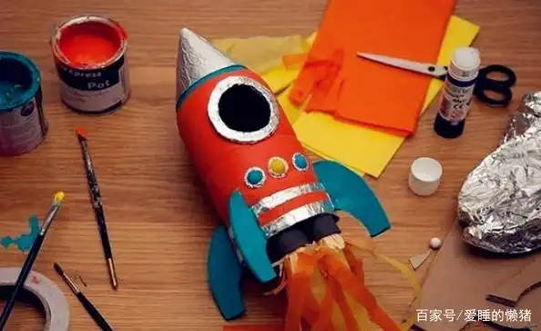 饮料瓶diy航天火箭模型制作方法图解