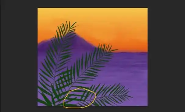 简单的ps风景画(萌新电脑绘画风景画教程ps)(12)