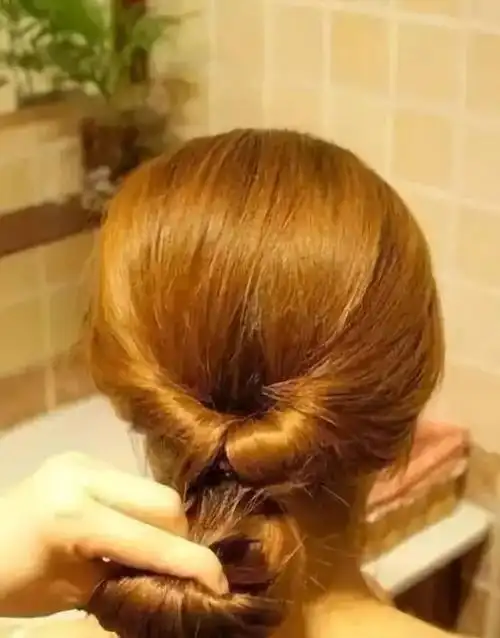 三分钟可以搞定的时髦盘发专为懒人女生设计再手残都学得会