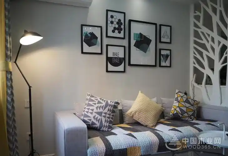 90平米两房改三房设计图片3房2厅1厨1卫1阳台