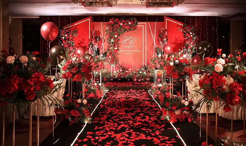 2020爆款红色婚礼