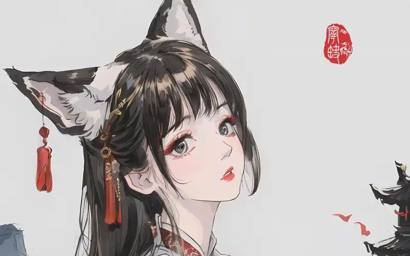 国风少女系狐妖