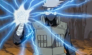 求!卡卡西空间忍术的动态图片