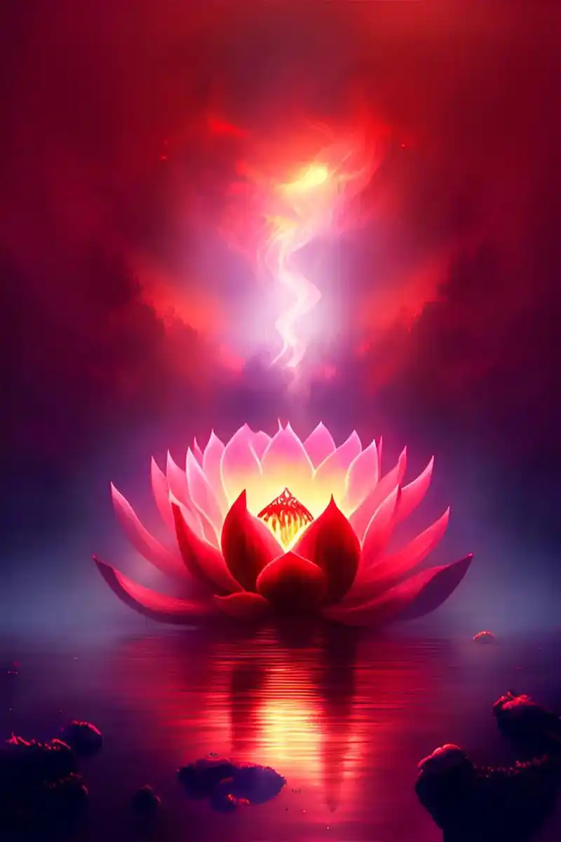 莲花许愿,佛光普照.听说今天许愿很灵,一起许个愿吧.#图文伙 - 抖音