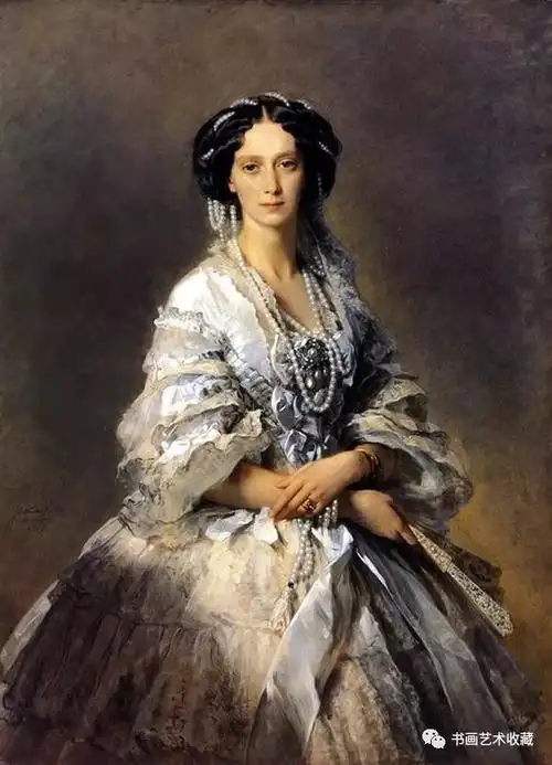 漂亮世界名画中的典雅女人