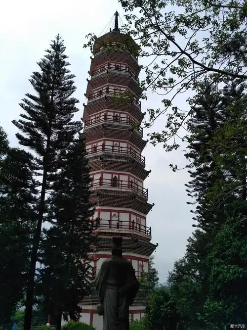 国庆游之德庆三元塔