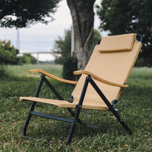onwaysports户外靠背豪华躺椅折叠椅子便携休闲椅矮椅户外椅子凳子