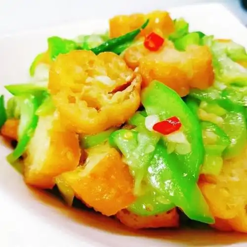 丝瓜炒油条,没想到这么好吃,简直是绝配