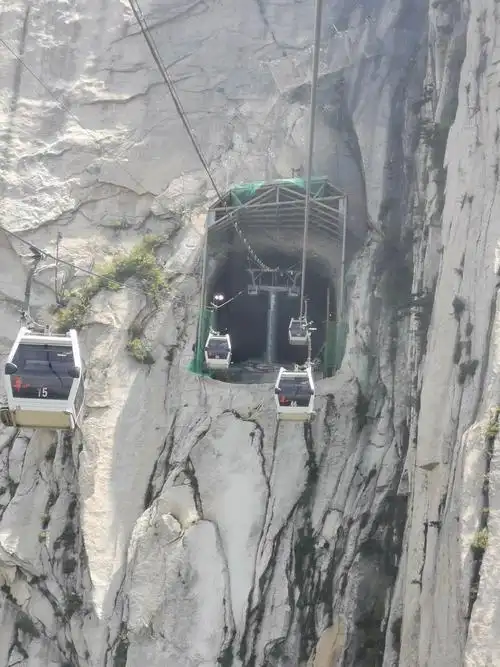 其它 行走豫秦晋(二):奇险天下第一山——华山 写美篇华山西峰大索道