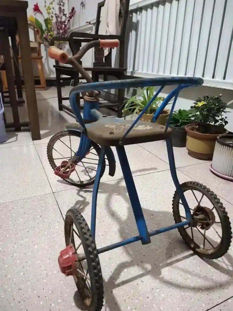 70后80后90后怀旧的童年三轮小车车妳们都有玩过嘛 现在的 - 抖音