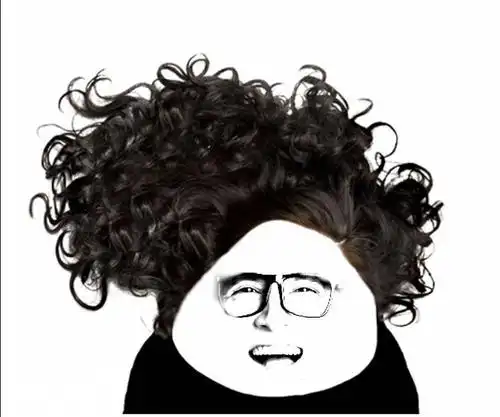 其实这个颜色发型挺不错.五颜六色凌乱美或许.