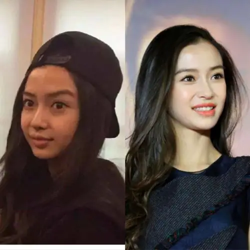 女明星素颜vs化妆,热巴杨幂我忍了,唯独她打死我也忍不了!