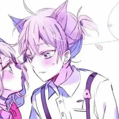 情侣头像抖音我会爱你很久