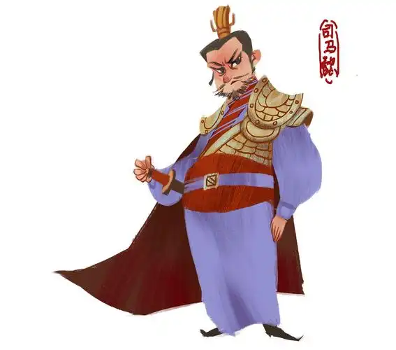 人设-司马懿|插画|儿童插画|九久一丁 - 原创作品 - 站酷 (zcool)