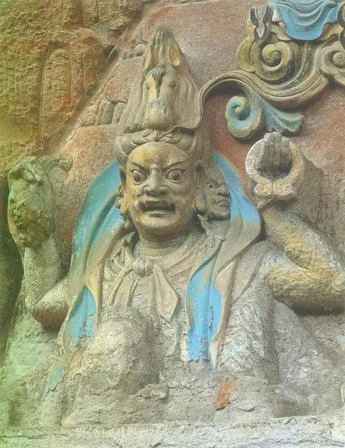 观音,马首金刚     【 简  介 】 观音菩萨千千万万化身中之一种化相