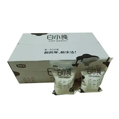 cr君乐宝白小纯纯牛奶180ml*16ms