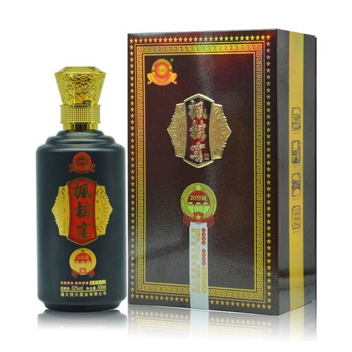 枫榕陈年老酒贵州枫榕窖酒酱香型53度白酒 2017年 500ml 1瓶